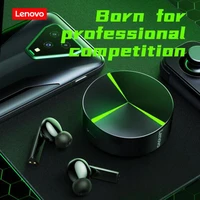 lenovo gm1 gaming headset bluetooth v5 0 wireless hifi sound noise reduction music earphones waterproof touch control earbuds