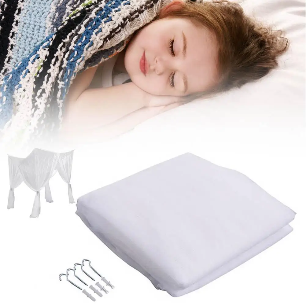 1 предмет Новинка 4 углов кружевные занавески балдахин-сетка принцесса москитная