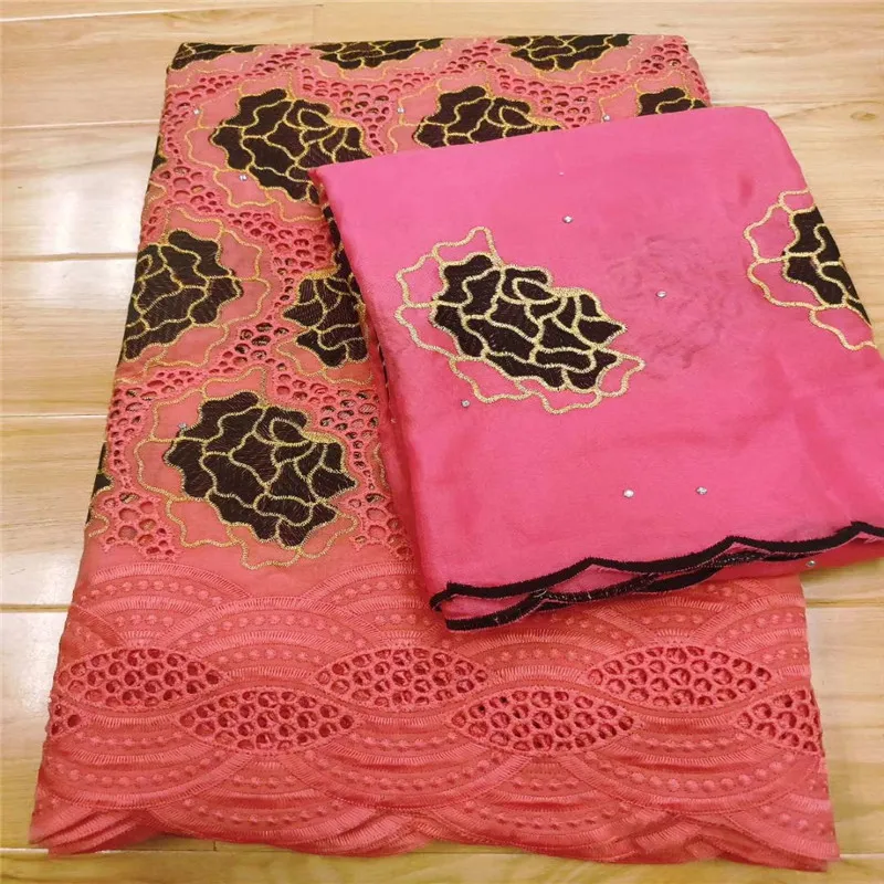 7 ярдов швейцарская кружевная ткань последняя Тяжелая вышитая бисером