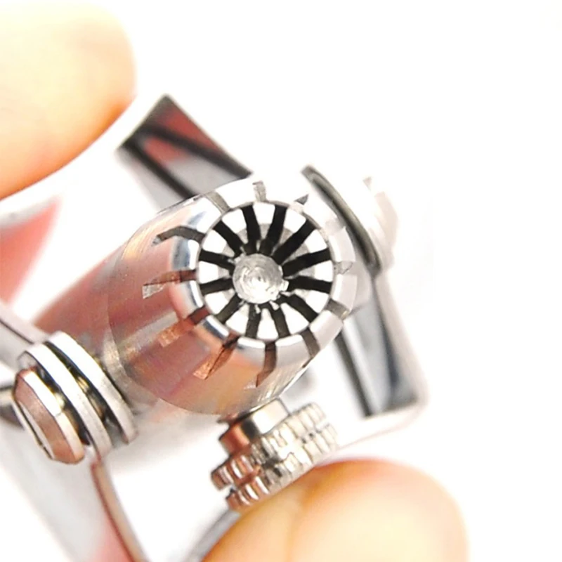 Ручной триммер для носа из нержавеющей стали бритвы Vibrissa моющийся портативный