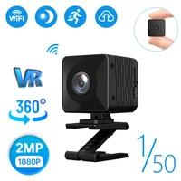 1080p 360 vr panoramic surveillance camera mini ip cameras wifi home security camera real time baby monitor fisheye len 500mah