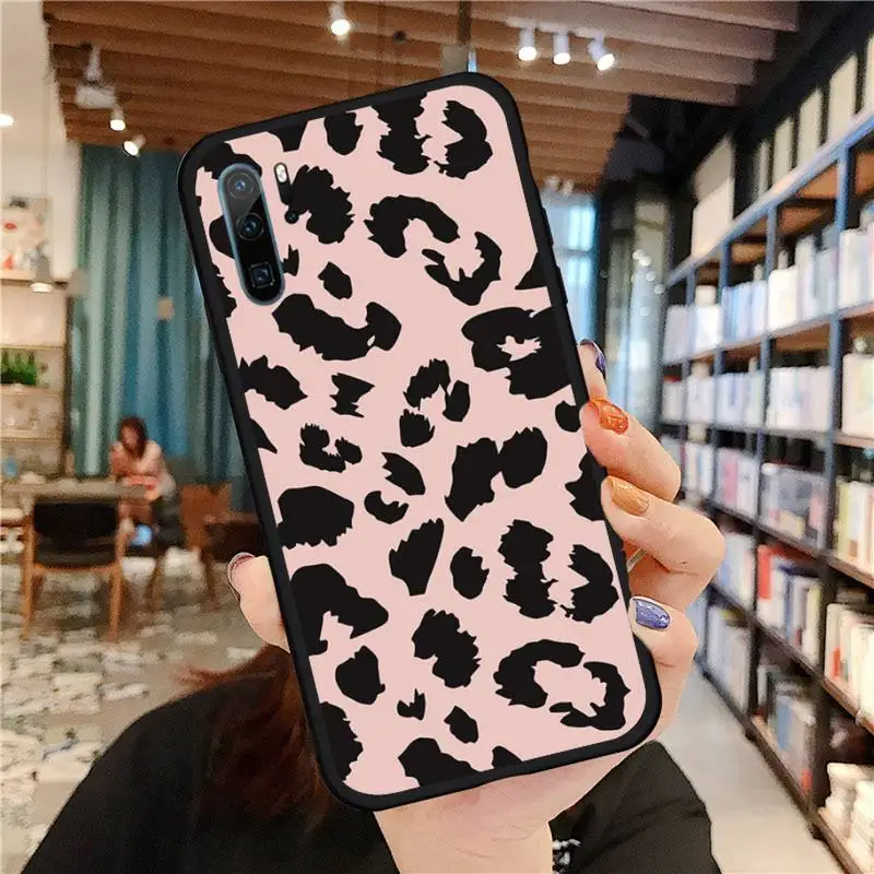 

Leopard Phone Case For Huawei honor Mate P 9 10 20 30 40 Pro 10i 7 8 a x Lite nova 5t Soft silicone funda