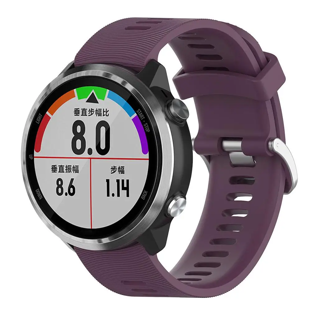 Силиконовый сменный ремешок для часов Garmin Forerunner 645 945 935 Vivoactive 3 HR Универсальный