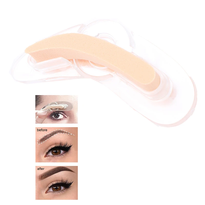 

1 шт. Регулируемый шаблон для бровей штамп инструмент для макияжа глаз трафарет для бровей