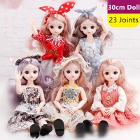 retro series 30 cm bjd doll mermaid bjd 16 doll 23 joints doll set with clothes girl toys new arrival christmas gift for girls