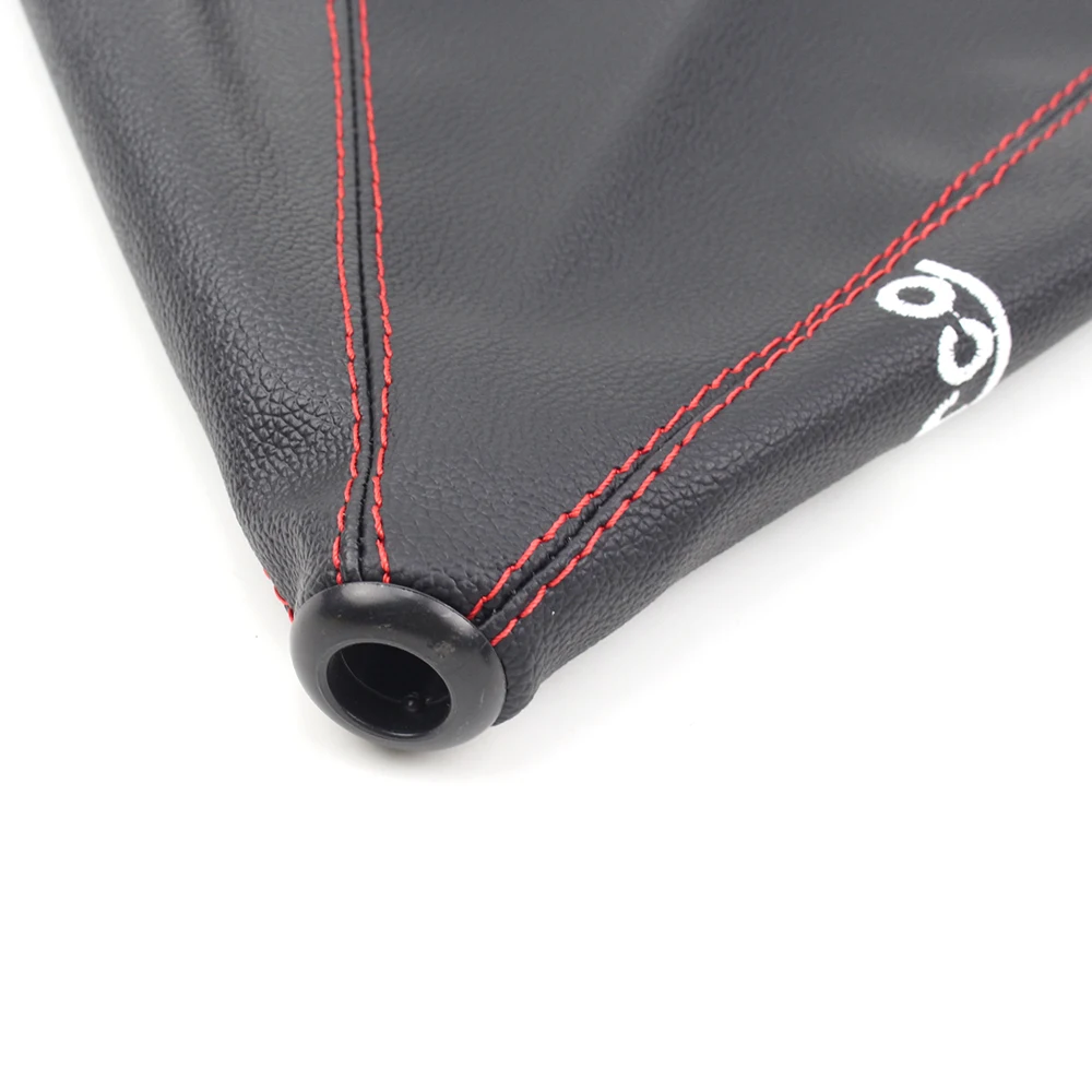 Универсальная ручка переключения передач из натуральной кожи для гоночных