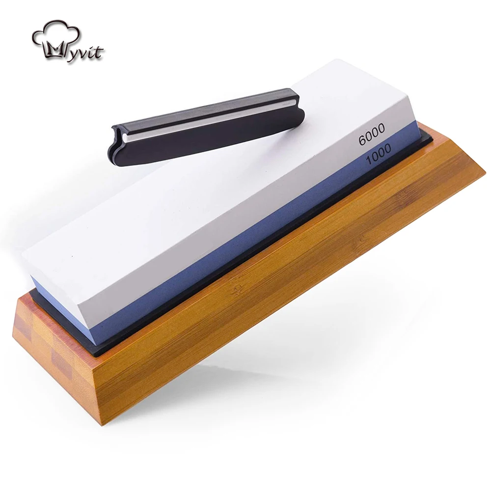 

Knife Sharpener Whetstone Sharpening Stones Grinding Stone Water Stone 2 stages Pro Whetstones Grinder 240 600 1000 grit