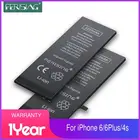 Аккумулятор 2200 мАч3500 мАч для iPhone 6 6Plus 4S, большая емкость Телефона, полимерная внутренняя батарея, сменные батареи 6plus