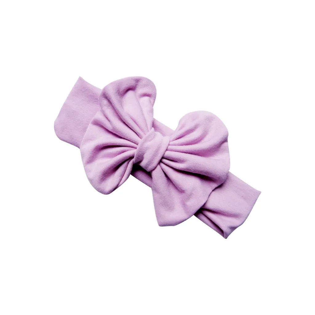 

Baby Accessories Children's Nylon Soft Hair Band 8 Sets Of Jewelry Gifts Hair Clips For Girls