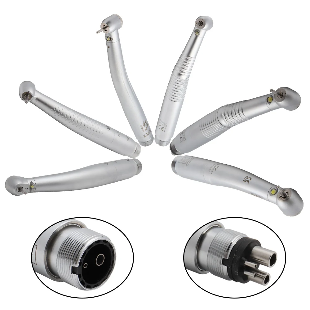 Стоматологическая светодиодный высокое Скорость наконечник стоматологический