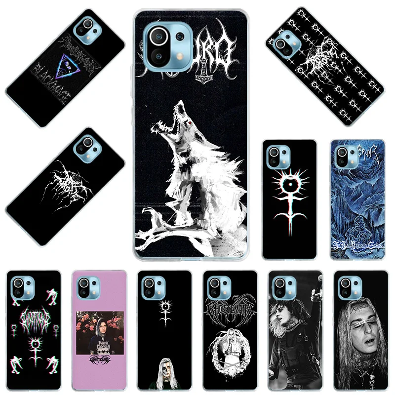 Чехол для телефона Xiaomi Mi 11 10 Lite 10T 9 9T 11i Note10 POCO X3 NFC X2 F3 M2 M3 ghosteгрива Singer, силиконовые ТПУ Мягкие Чехлы, чехол