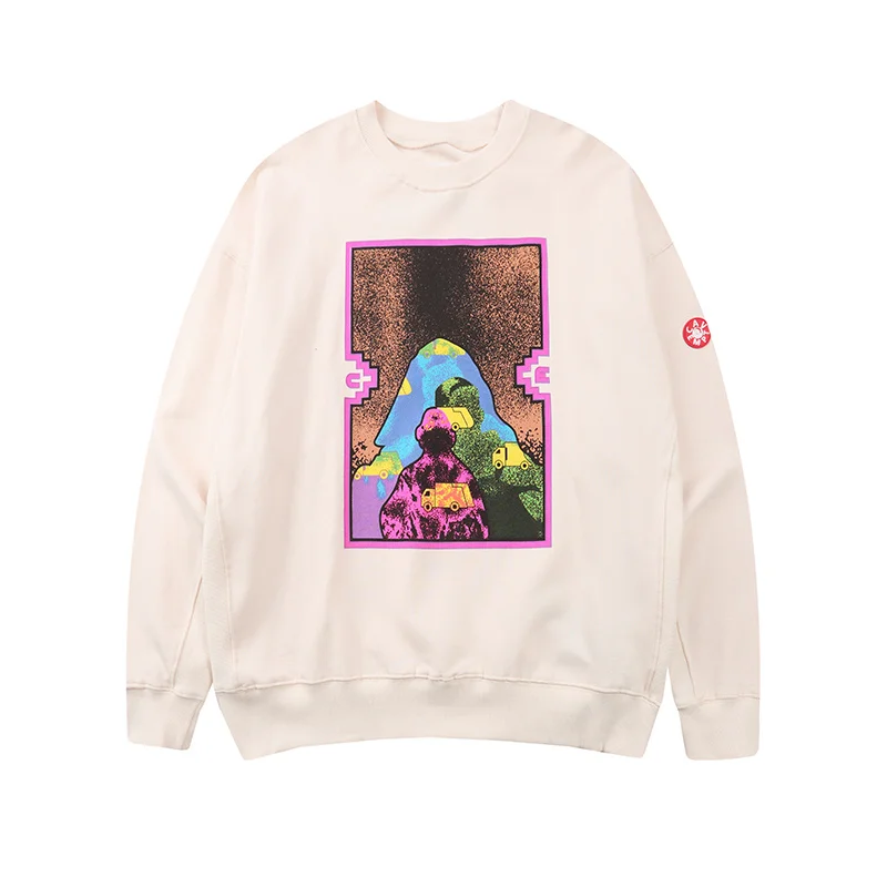 

20SS C. E CAVEMPT hoodie frame printed hatless reflective sweater CAVEMPT hoodie autumn winter men women loose CAVEMPT hoodie