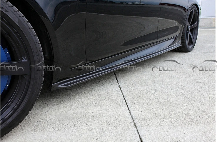 Автомобильный тюнинг OLOTDI реальные боковые юбки из углеродного волокна наборы