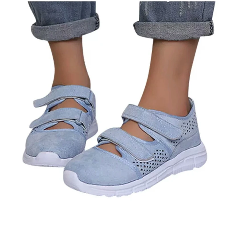 

New Women Casual Flat shoes Ladies Comfort Hook Loop Shoes women Fretwork Woman Soft Plus Size shoes Breathable Shallow