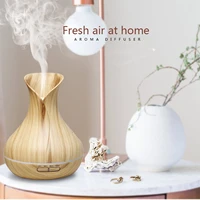 vvpec 400ml led ultrasonic timer humidifier aroma essential oil diffuser 12w 7 colors flash lights suitable for home office