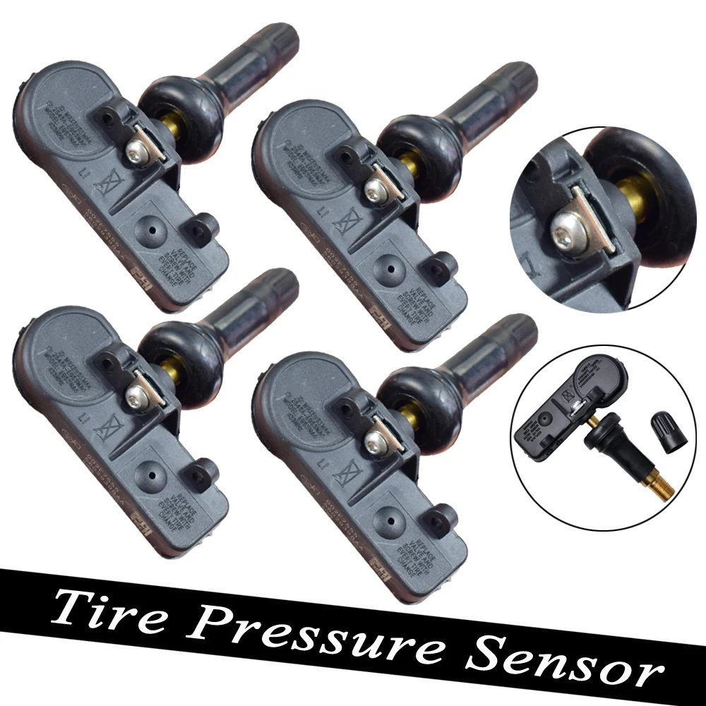 4 шт. TPMS монитор давления в шинах/предупреждающий датчик для Jeep Commander Liberty Patriot