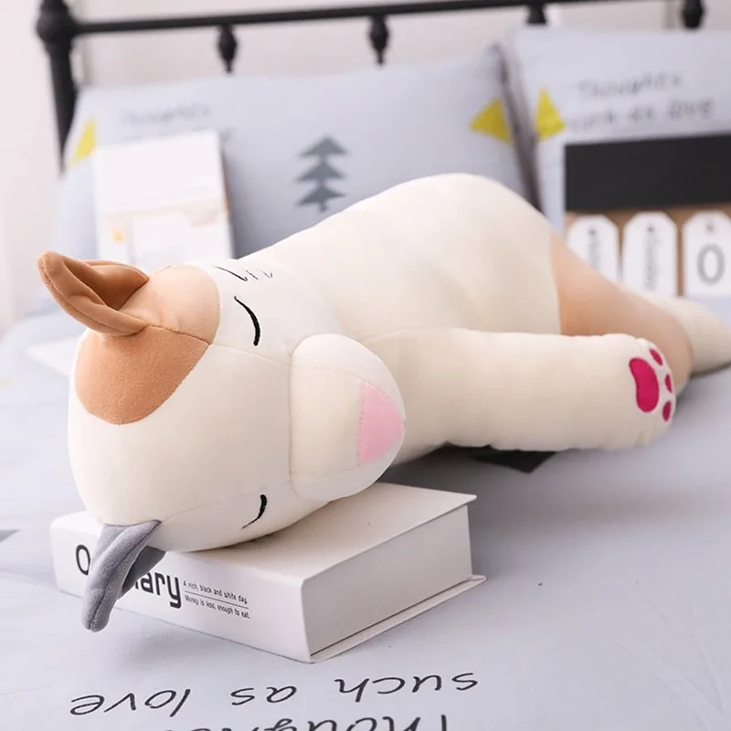 Пуховая хлопковая Подушка для сна забавная панда Шиба-ину кошка кролик животные