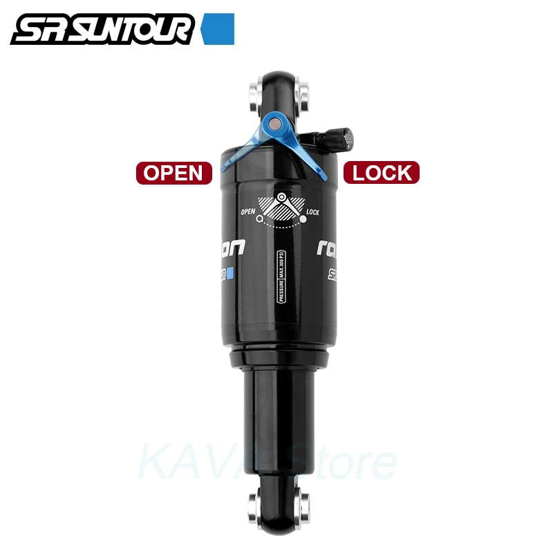 Воздушный Задний амортизатор SUNTOUR для горного велосипеда 165/190/200 мм | Спорт и