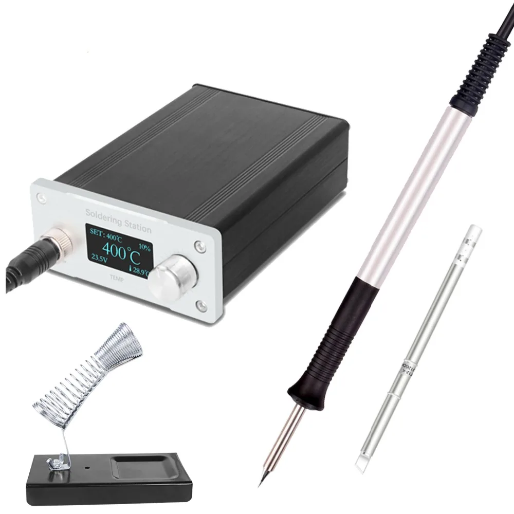 Цифровая паяльная станция T12 Портативная Bga ПАЯЛЬНЫЕ НАКОНЕЧНИКИ stm 32 2 1 S OLED
