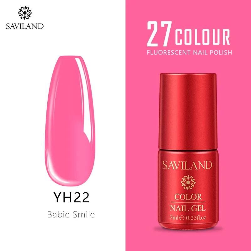 YH22 Soak off 7 мл Цвет изменение дизайна ногтей неоновые, флюоресцентные лак для ногтей Цвет Фул УФ Гибридный гвоздь гель Лаки - Цвет: YH22