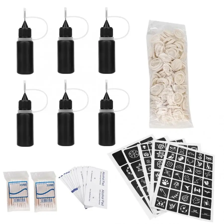 20 мл профессиональная временная татуировка чернила сок набор краски пигмент для