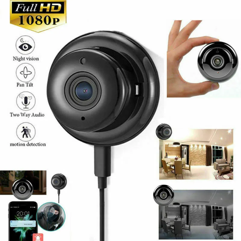 Беспроводная IP-камера HD 1080P Мини Wi-Fi сетевая P2P видеоняня 2 МП CCTV Видеокамера с