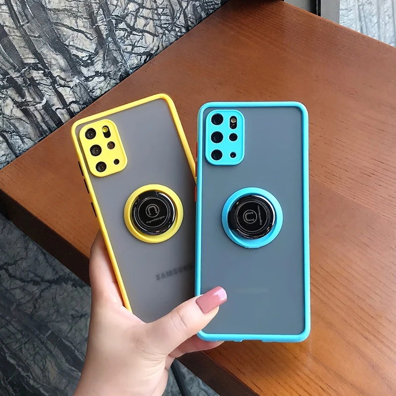 

Mobile holder case for Samsung S20 plus case S20 ultra note10 20 translucent S10 S10 plus S20 + a5171 mobile phone case