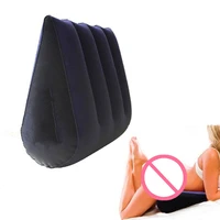 inflatable sex wedge pillow men women love positions air blow cushion furnitures home adults gift pillows sexy body support pads