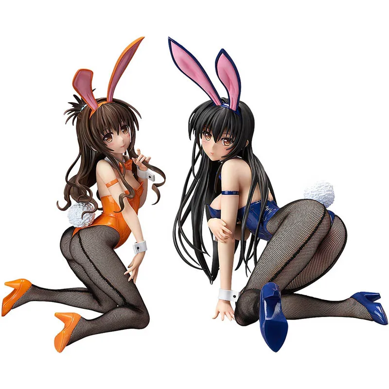 Freeing To Love Ru Mikan Yuki Yui koтегава Банни девушка ПВХ экшн фигурка Аниме Сексуальная