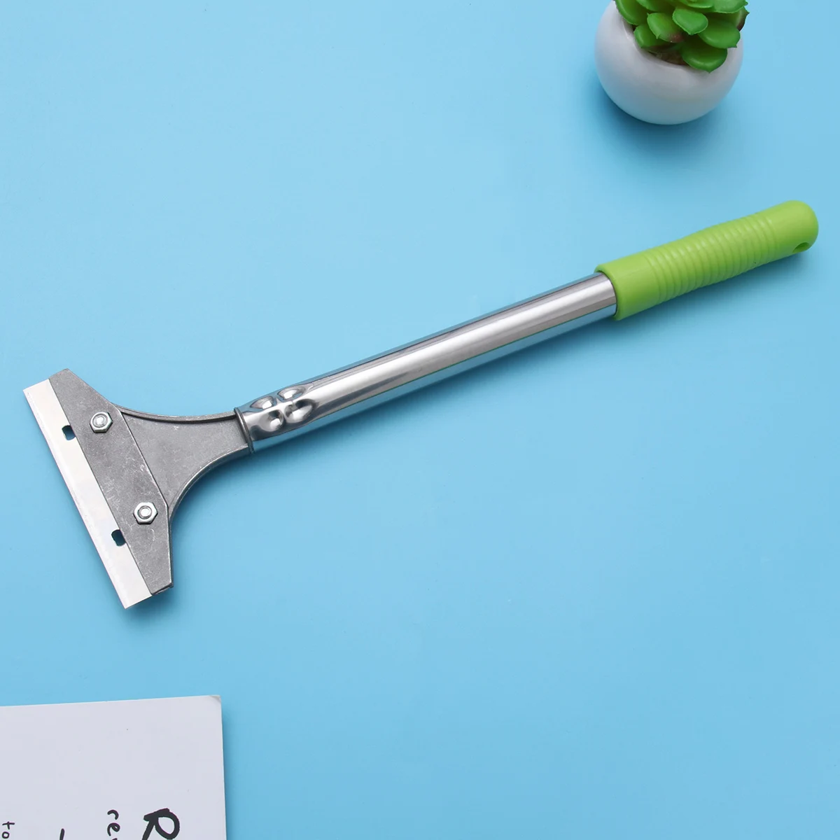 Чистящий скребок с длинной ручкой 1 шт. чистящие средства шпатель для ножей