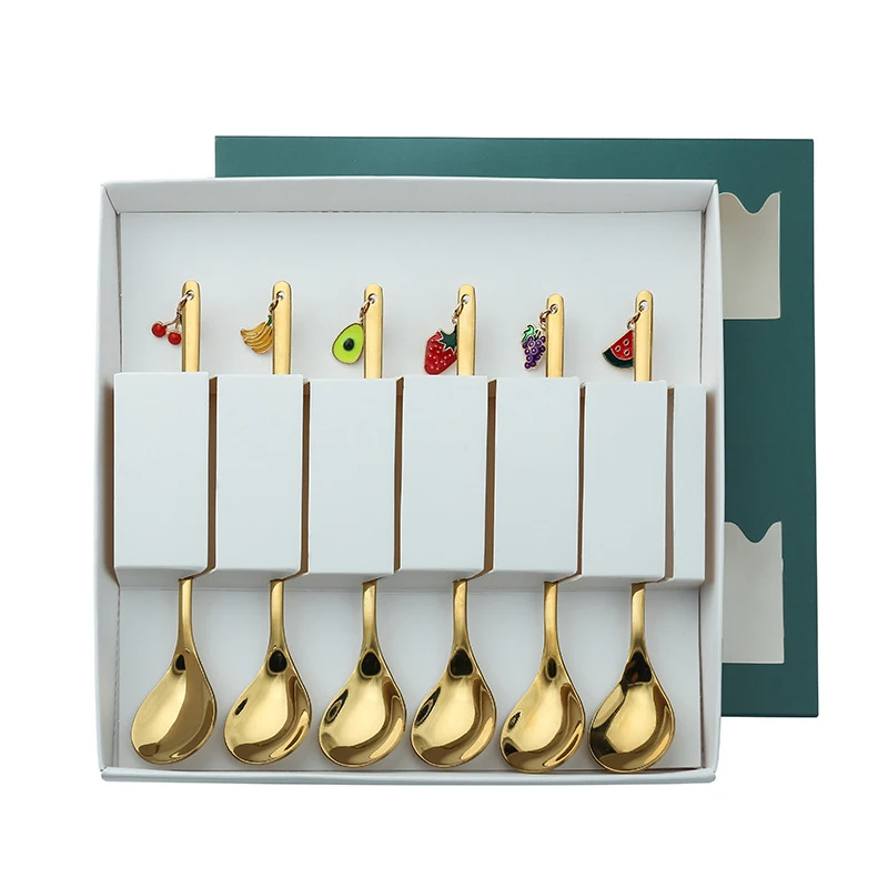 Ложки из нержавеющей стали ложка для перемешивания с фотографией смешивания