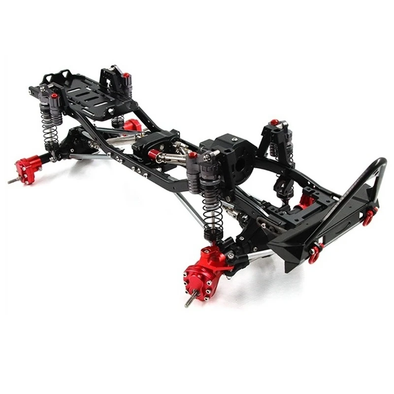 

Prefixal Gearbox Front Motor Transmission Gear Box for 1/10 RC Crawler Car Axial SCX10 & SCX10 II 90046 Parts