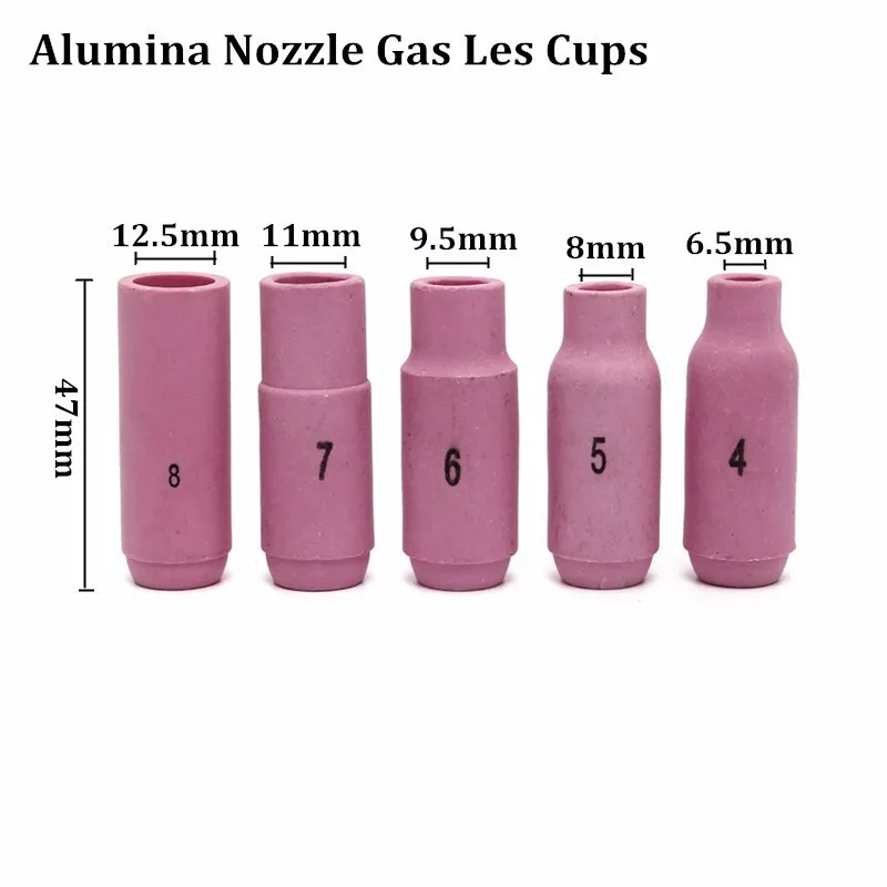 Набор сварофонарь Tig 17 шт. с цанговым корпусом вольфрамовым электродом для Wp-17/18/26