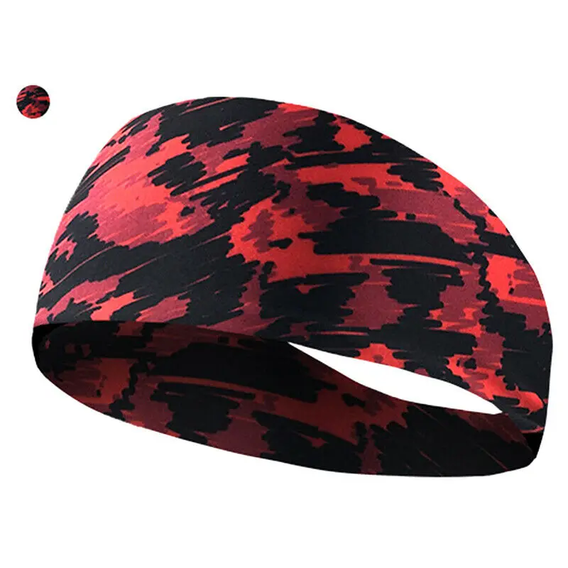 

Cycling Sweat Headband Men Head Sweat Bands Sport Sweatband Hair Bands Yoga