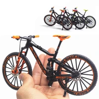110 mini model alloy bicycle toy finger mountain bike pocket diecast simulation metal racing funny collection toys for children