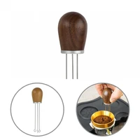 effective durable espresso stirring distribution coffee powder hand tamper for living room