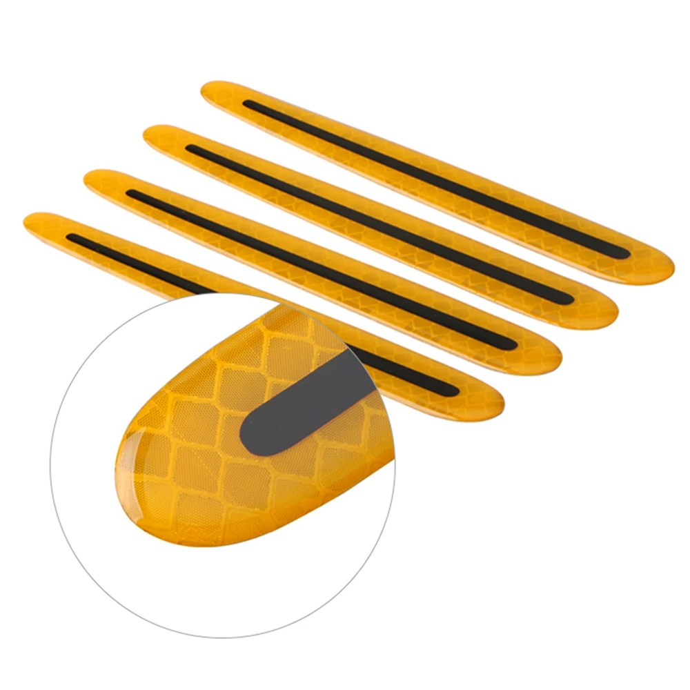 4 шт. светоотражающие полосы на дверную ручку автомобиля | Автомобили и мотоциклы