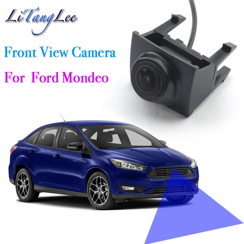 

Car LOGO Front View Camera Night Vision HD Waterproof Wide Angle Blind Spot Area Parking For Ford Mondeo Mk V 2014~2018