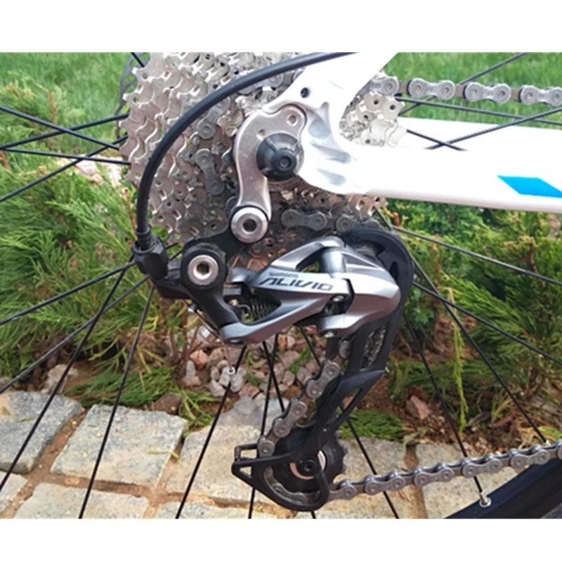 

ALI VIO RD-M4000 9 Speed Mountain Bike Rear Derailleurs 9/27 Speed RD-M4000 MTB Bicycle Rear Derailleur Shifting Cycling Parts