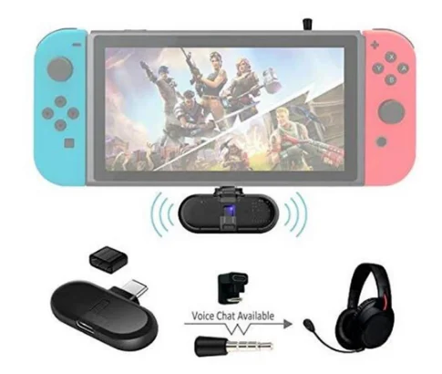 2019 Gulikit Route + PRO Wireless CSR Bluetooth 2.1 EDR Type-C USB Adapter Audio Transmitter Transceiver for Nintendo Switch | Электроника