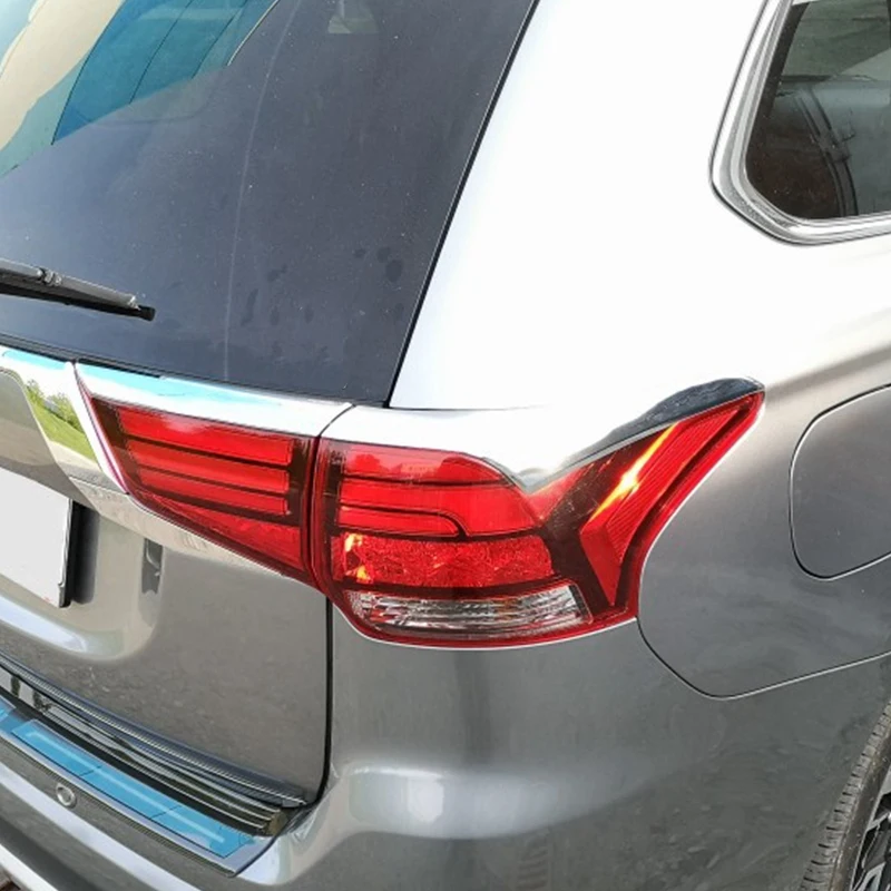 Для Mitsubishi Outlander 2016 2019 ABS хромированный задний светильник стример отделка фонарь