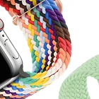 Плетеный браслет Pride Solo для Apple Watch Se, эластичный ремешок 44 мм 40 мм, браслеты для смарт-часов серии 65432, 42 мм, 38 мм