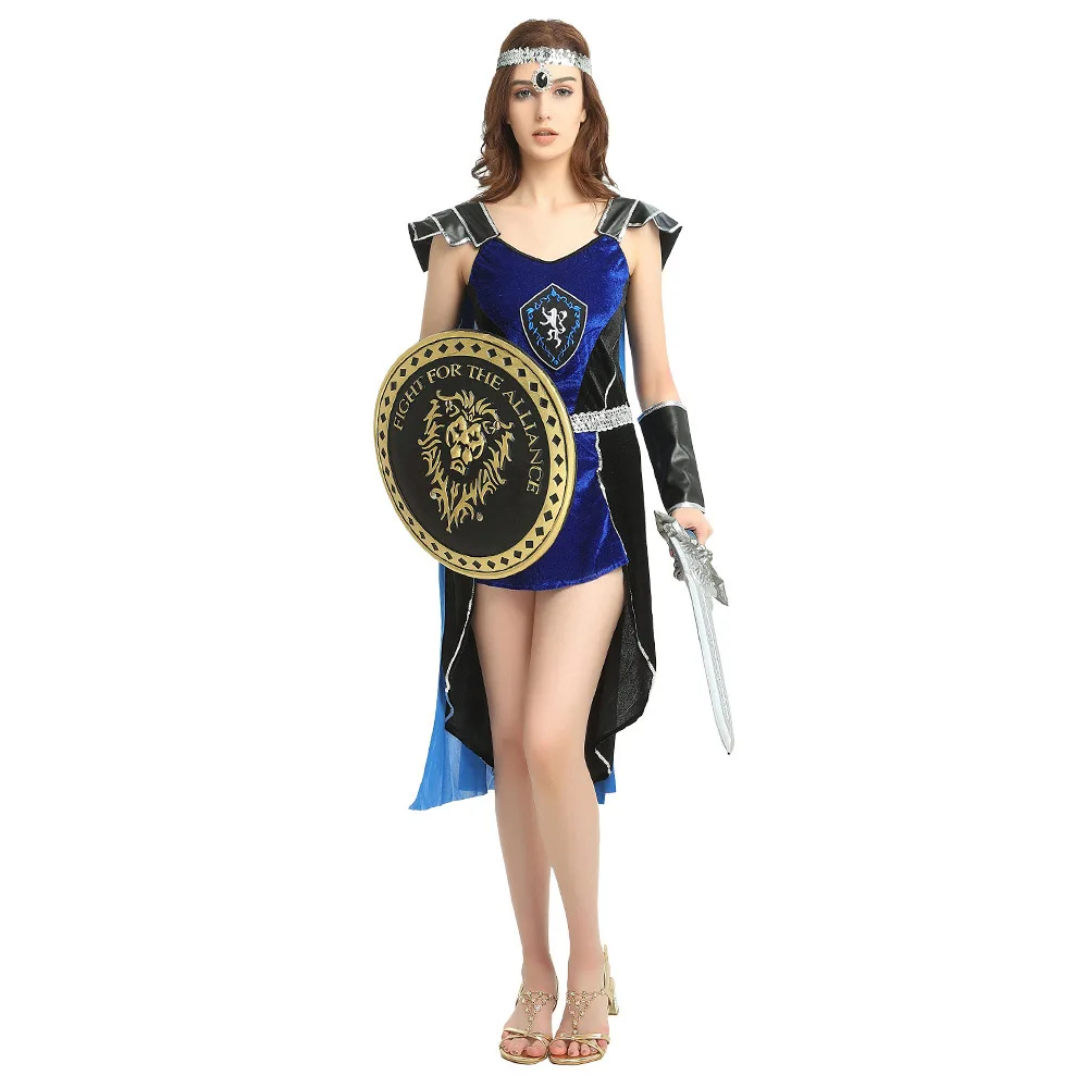 Карнавал Пурим на Хэллоуин для вечерние старинный воин Гладиатор рыцарь Юлиус