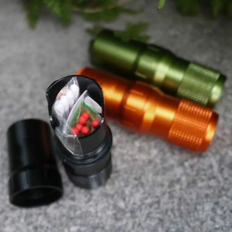 Выживания Водонепроницаемый таблетки/матч чехол литейный Ящик Контейнер для