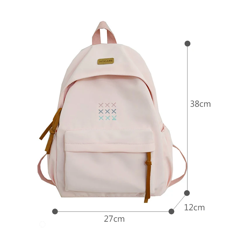 

Mjzkxqz New Women Backpack For Teenage Girls Laptop Bag Multi Pocket Casual Travel Waterproof Shoulder Back Packs Mochilas Bolsa