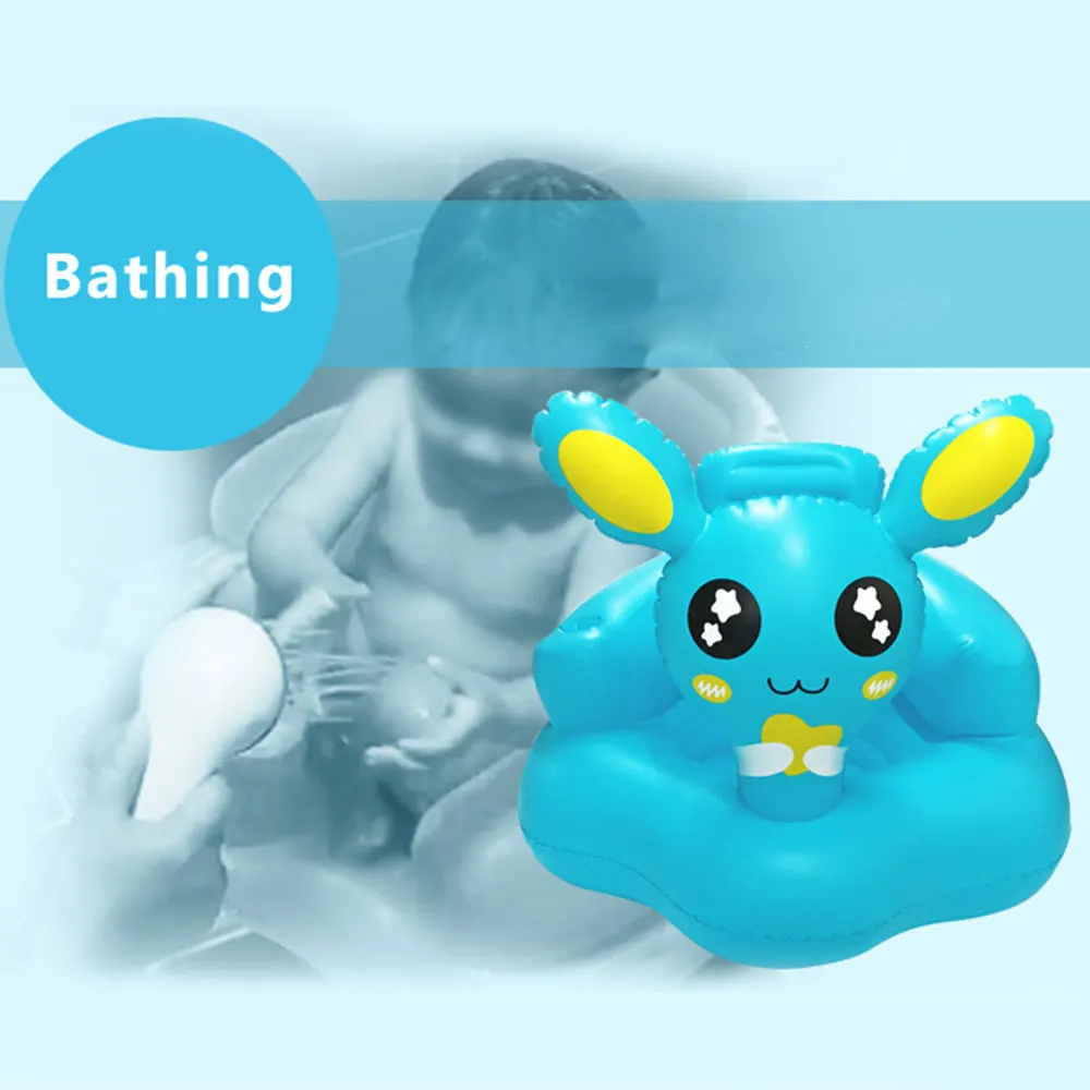 

Baby Kids Inflatable Sofa Bathroom Foldable Play Water Toys Pool Seat Baby Learning Chair Portable Multifunctional Children Seat