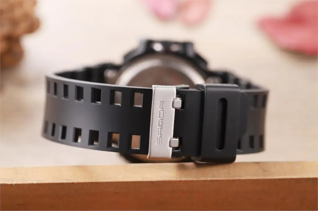 SANDA Digitial военные водонепроницаемые спортивные часы для мужской будильник