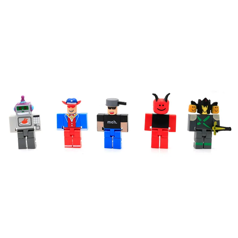 24 шт./компл. ROBLOX Фигурки 7 см ПВХ набор куклы игрушки аниме модель фигурки для