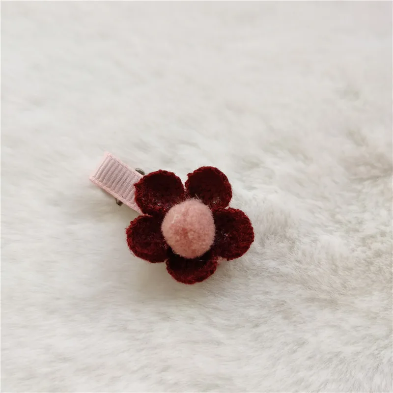 Pet Products Dog Grooming Accessories Lovely Flower Hairpins Cat Hair Clips Dog Head Jewelry Boutique Retail Wholesale images - 6