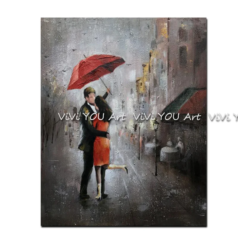

Hand Painted Canvas Oil Paintings Modern Abstract Palette Knife Landscape painting Wall Art Pictures For Living Room Home Decor